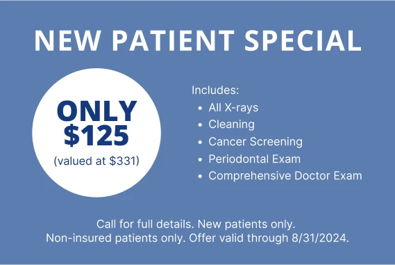 New patient special