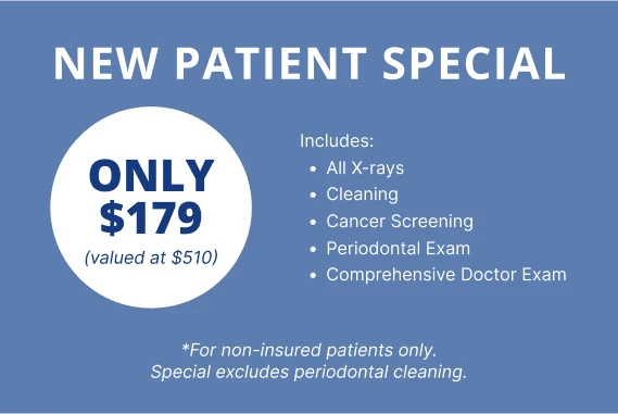 New patient special